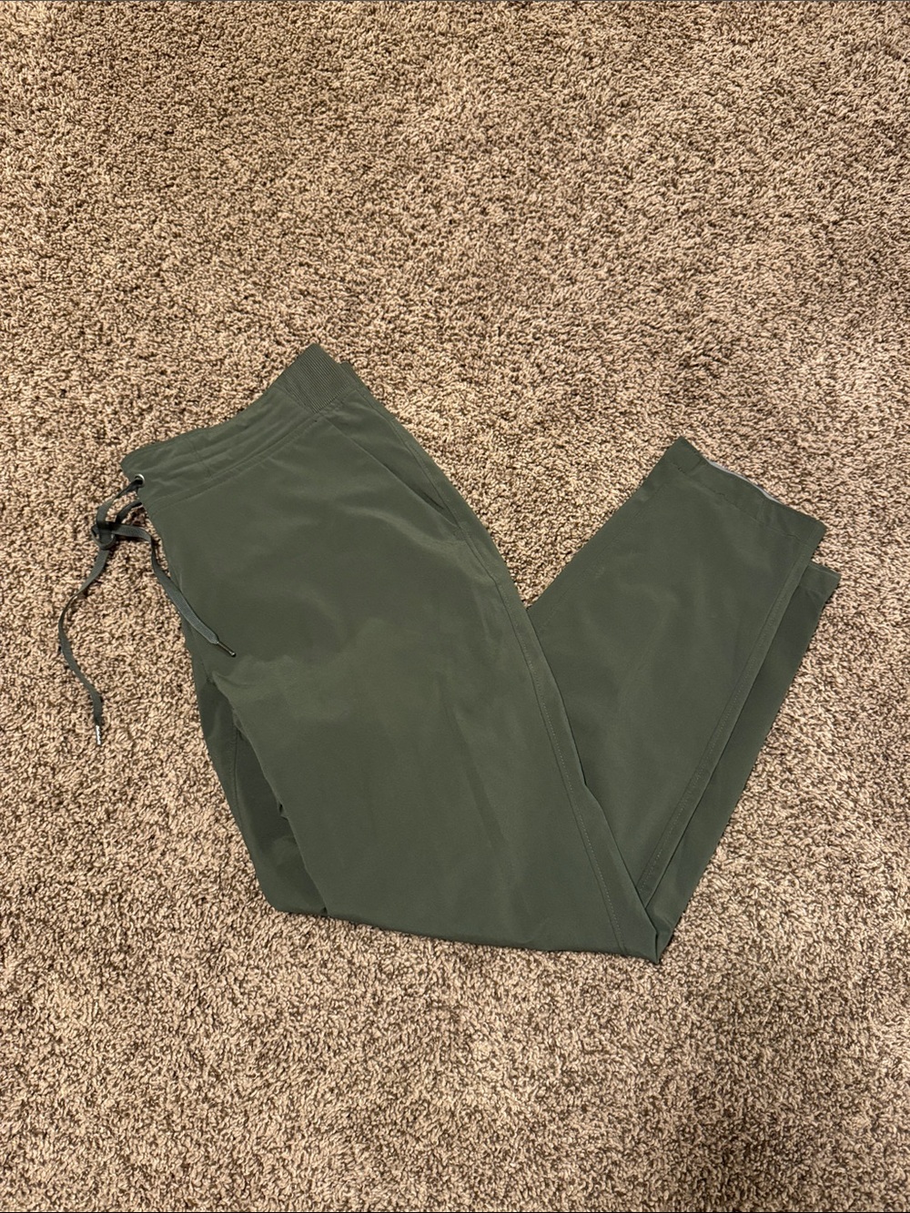 Athleta Olive Drawstring Waist Joggers